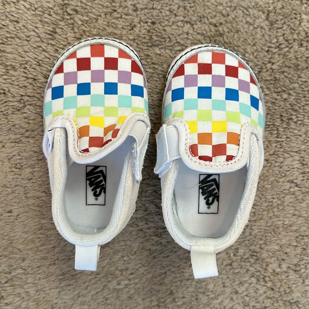 Vans Multicolor Checkerboard Baby Shoes